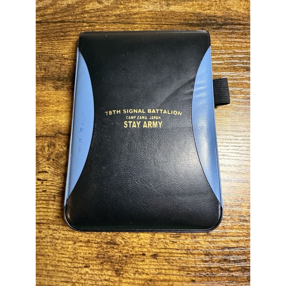 28th Signal Battalion Camp Zama Japan Stay Army Calculator Note Pad SHOGUNS